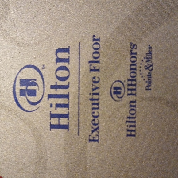 Hilton Hotel Photo Room Key Collectible Executive Floor Honors Silver - Picture 4 of 4